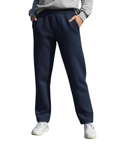 Image of Mack Jonney Women's Solid Fleece Track Pants | Warm & Durable Casual Lowers | Trendy Lowers-M5306