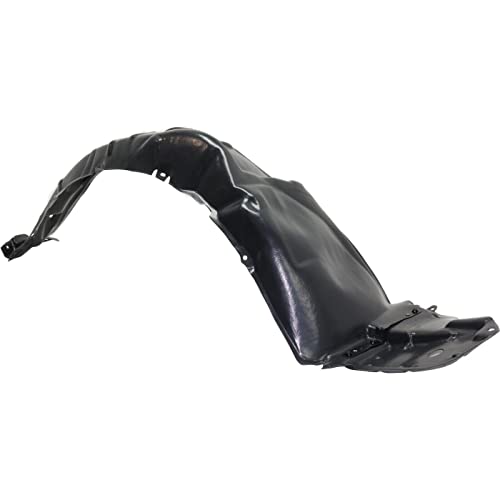 Image of FitParts Compatible with Toyota Prius 2010-2015 Front Right Fender Liner | Passenger Side, Hatchback, Plastic, Ready to Install, OEM 5387547030, TO1249158