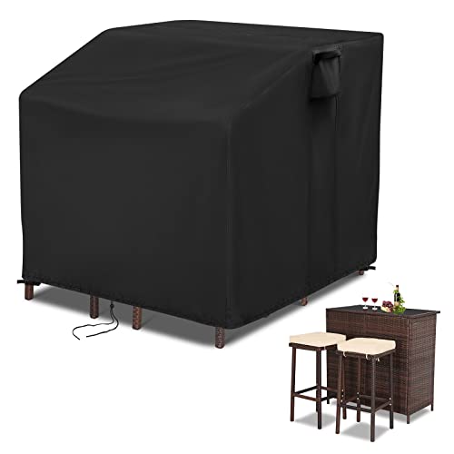 Guisong 41 Inch Waterproof Outdoor Bar Set Cover, Heavy Duty