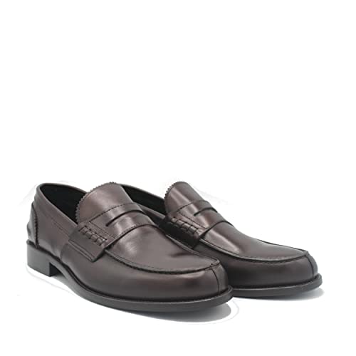 Saxone Of Scotland Sunday Loafer Dark Brown