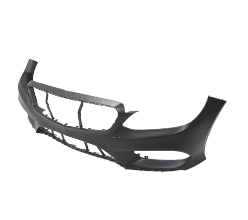 Image of FitParts For Mercedes-Benz E300-550 2014-2016 Front Bumper Cover | Primed, Without Parking Sensor Holes, Ready to Paint, OEM 21288526389999, MB1000410