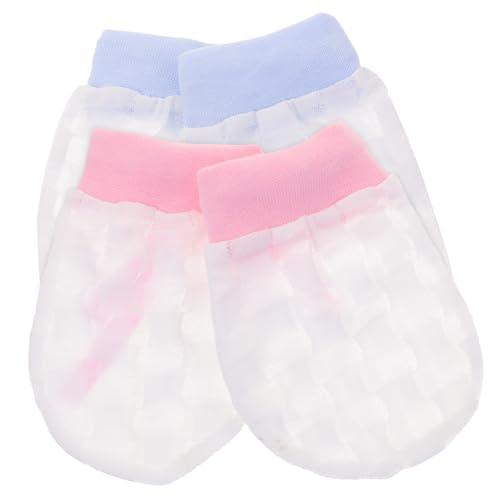 JEWEDECO Newborn Ddler Mittens Soft Baby Gloves Snowproof 0-6 Months Baby Supply