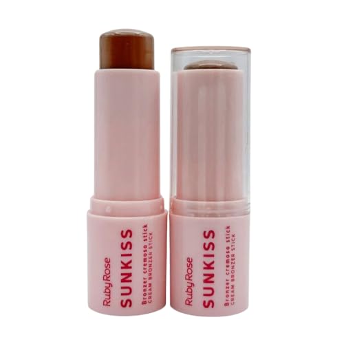 Bronzer Em Stick Iluminador Em Bastão Ruby Rose Sunkiss Cremoso (03 - Warm Touch, 6,4g)