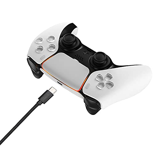 Haokaini 3 Meters USB Charging Cable Type-c Fast Charging Data Cable for Ps5 Game Controller Type-c Mobile Phones Extra Long Ps5 Controller Charger Cable