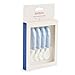 BabyBjörn Baby Spoon and Fork, 4 pcs, Powder Blue