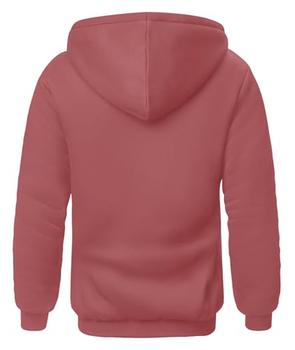 Image of SCODI Hoodies for Men Heavyweight Fleece Sweatshirt - Full Zip Up Thick Sherpa Lined Hooded Sweatshirts