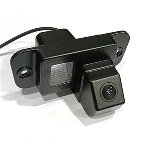 Tbest Telecamera di retromarcia sostituzione per auto, telecamera sostituzione per retrovisione CCD HD IP68 Imsostituzione permeabile 170 gradi Telecamera di parcheggio grandangolare