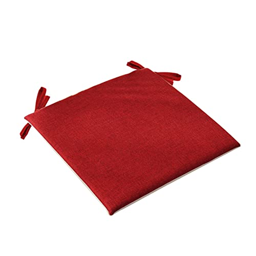 Summer Chair Pads Seat Cushions Chair Cushions Square Strap Garden Thick Simple Chair Pad Seat Cushion For Outdoor Bistros Stool Patio Dining Room 16X16 Inch #TOP11
