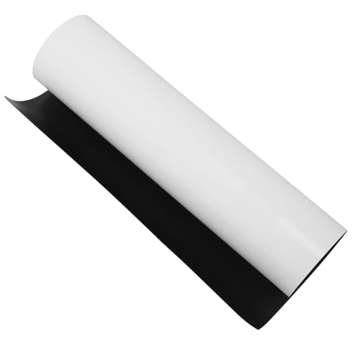 GALPADA Pizarra Magnética Diseño Simple para Refrigerador de Color Claro Material PET y Goma, Adhesiva Firmemente en Superficies Metálicas y Fácil de Limpiar para Uso Doméstico