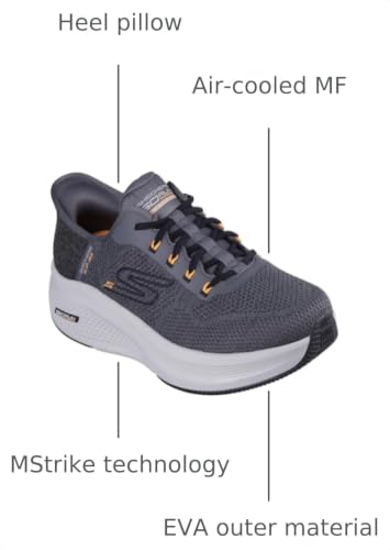 Image of Skechers Men's Skechers Hands Free Slip-ins: Go Run Elevate 2.0 Steady Motion | Running, Hands Free, Slip-ins, Air-Cooled Memory Foam, Ultra Light Cushioning, Machine Washable