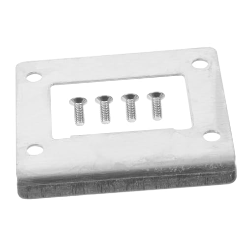 SHINEOFI Extensor Golpe De Puerta Para Cerraduras De Madera Kit De Reparación De Inoxidable De Guía De Seguridad Para Marco De Puerta