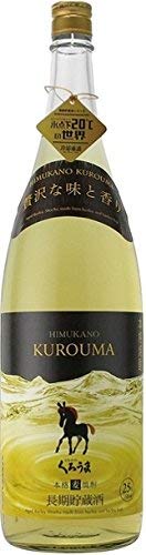 Amazon.co.jp: 麦焼酎 長期貯蔵酒 ひむかのくろうま 25度 1800ml 1.8L