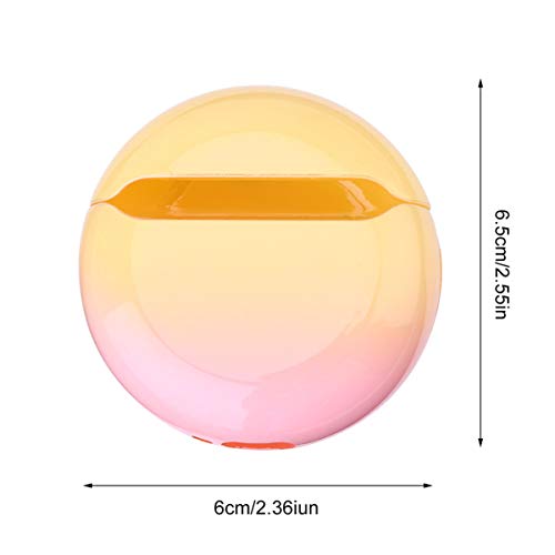 NICERIO Draadloze Oortelefoon Hoes Plastic Kleurverloop Draadloze Oordopjes Harde Schaal Headset Opbergtas Koptelefoon Accessoires Voor Freebuds (Geel Roze) - Image 3