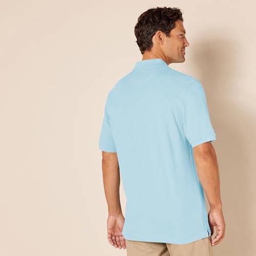 Image of Amazon Essentials Men's Regular-Fit Short Sleeve Cotton Pique Polo Shirt (Available in Big & Tall)