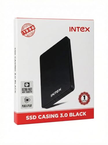 Image of 2.5 inch Ultra-Fast Data Transfer SSD /HDD Casing USB 3.0 SATA Enclosure Black Compatible for Windows, Linux, Macos 8.0 with 1 Year Warranty
