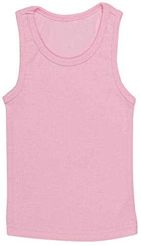 Image of ToBeInStyle Kids Boys Girls Soft Lightweight Jersey Scoop Neck Tank Top