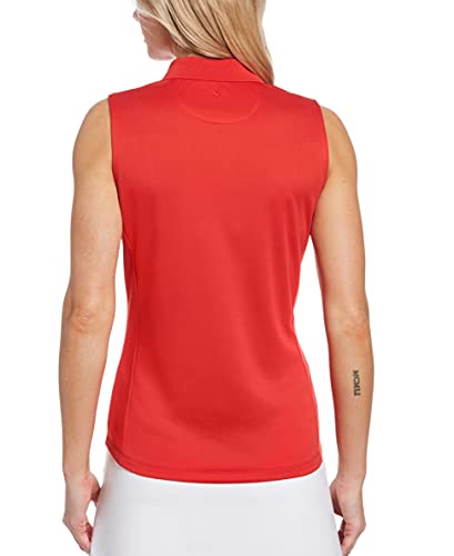 Image of Callaway Performance Sleeveless Essential Polo Shirt