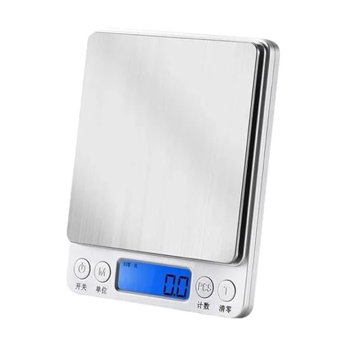 Báscula Electrónica de Cocina 500g Precisión 0.01g miniatura 4