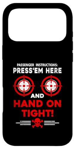 Passenger Instructions Press Em Here �ʔ����I�[�g�o�C�o�C�J�[ �X�}�z�P�[�X iPhone 17 Pro Max �p