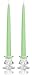 6 Inch Mint Green Taper Candles