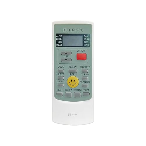 Image of 7SEVEN Compatible Air Conditioner remotes for Original Voltas AC Remote Control Suitable for 1 1.5 2 ton Split or Window ac - Match Exactly with Old Model 45A Remote for Better Performance