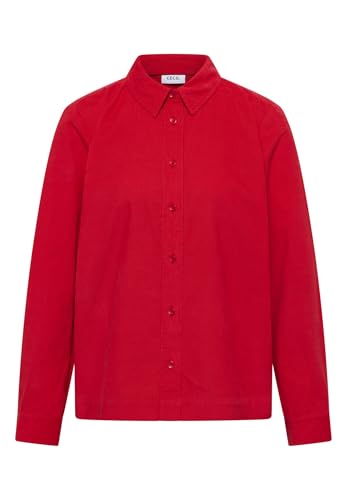 Cecil Cord Hemdbluse Fiery red XXL – Ansicht 4