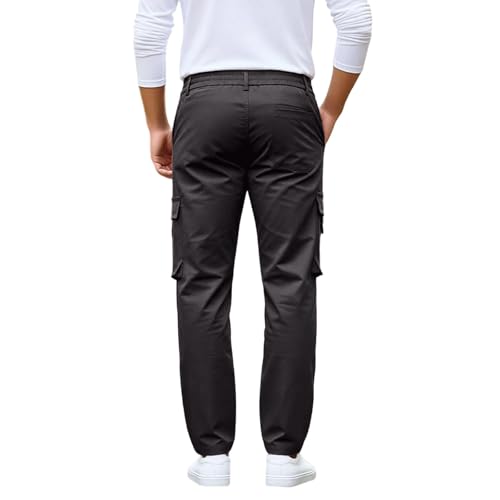 Pantalon cargo d'été respirant et fluide grâce à sa coupe ample - 5