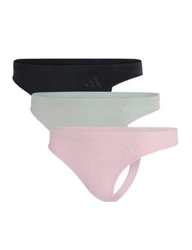 Adidas Tanga de Hilo Pack de 3 Ropa Interior para Gimnasio