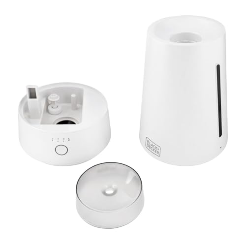 Black Decker Umidificador de Ar Ultrassônico, Modelo AIR2000N, Umidificador com Capacidade de 2 Litr
