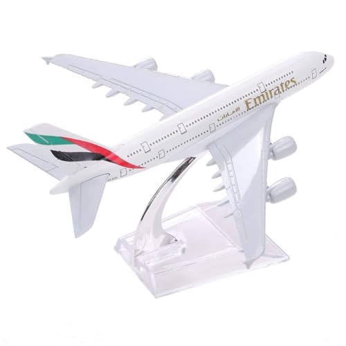 Image of Toys Uncle Diecast Aeroplane Scale Model, (A380 EMIRAT), Multicolor
