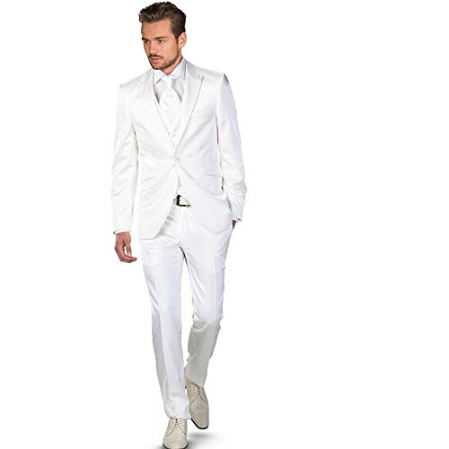 Costume pour homme sur mesure fin de la coupe mal ajustée veste gilet pantalon mariage business