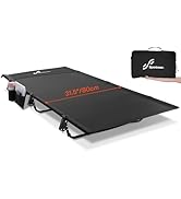Sportneer Ultralight Compact Camping Cot for Adults, 31.5’’ Extra Wide Folding Camping Cot Bed wi...