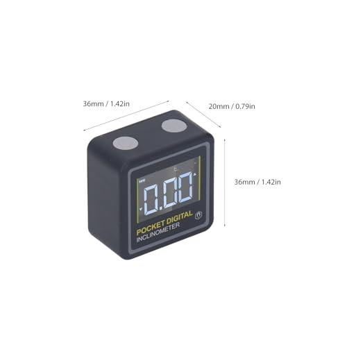 Inclinómetro digital de bolsillo con ángulo magnético miniatura 5
