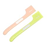 BUGUUYO 多機能ペットフード缶スプーン ロングハンドル付き 洗濯可能 丈夫な素材 猫 犬用 ペット用食器 2個セット