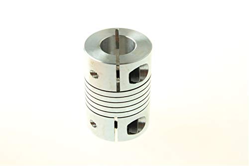 SUOFEILAIMU-PHONE CASE Metal Coupler Flexible Shaft Coupling for CNC Stepper Motor Coupler Connector D30L42 5mm to 15mm (Inner Diameter : 15mm x 15mm)