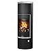 Produktbild Justus 5693 11 Faro W+ 2.0 Kaminofen Stahl Schwarz mit Speckstein-Abdeckplatte/A+