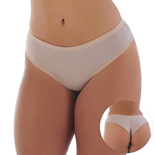 Kit 10 Calcinhas/Tangas Fio Duplo Algodão