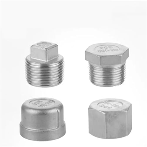 Bouchon à vis intérieur inox 304 stop fuite plomberie 1/2