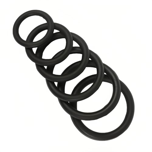 コックリング ペニス シリコン ペニスリング シリコン製 Orirya 大人のおもちゃ アダルトグッズ 男性用 ペニス リング ぺニス拘束具 弾力 シリコンリング こっくりんぐ ぺにすリング 初心者 日常着可-ブラック||6サイズセット - 画像1