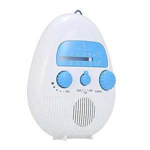 Mokia Waterdichte Doucheradio – Draadloze Mini Draagbare Douche Radio Speaker met USB en TF Kaartpoort & 96-bit Hoge Definitie