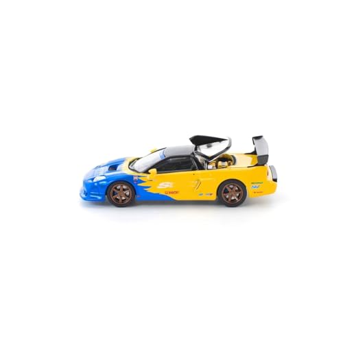 Modelo de coche HTLNUZD 1:64 NSX-R GT de aleación miniatura 2