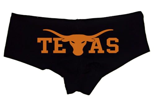Sexy Girl Rock Texas State Sports Panties – USA Southern Gift Underwear for Women, Girls, Tourists & Country Babes
