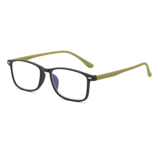 Gohorn Distance Glasses For Men Women Lightweight Myopia Glasses Full rim (Black, -3, Diopters)