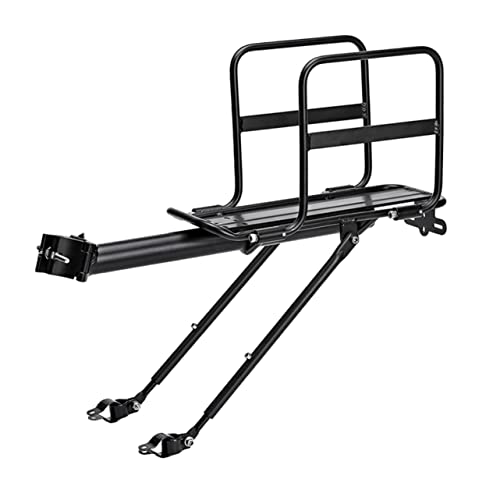 POPETPOP 1pc Mountain Bike Cargo Rack Strong Bearing Capacity Rear Rack for Easy Installation Quick-Release Bag Mounting for Travel and Storage