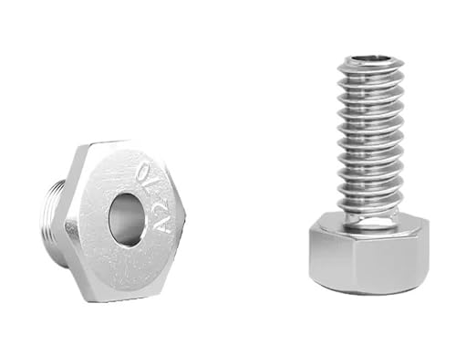 中空ねじ 304ステンレス鋼 特殊外六角ボルト QAICHFKS(1Pcs M14x60x8.2)