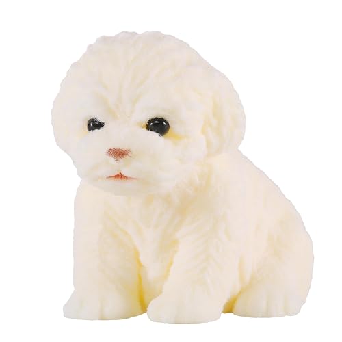 QCROAD SQUISHY Puppy Taba Dog Squishy - Ultra Soft Silicone Dog Squishy Handmade Stress-Relief Toys for Kids & Adults Non-Toxic Squeeze Toys for Relaxation & Sensory Play