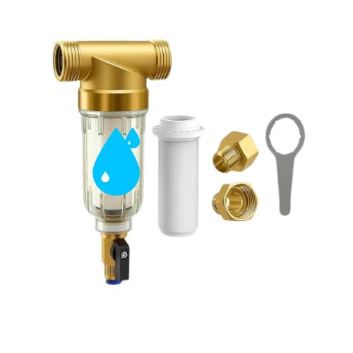 Spin Down Sediment Water Filter for Overhead Tank & Main Line – 40 Micron Washable Cartridge-image-21