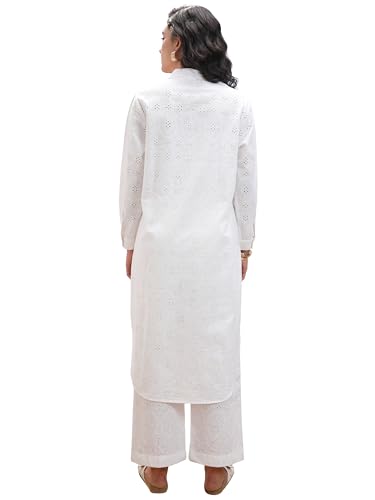 Image of Vishudh Women's Kurta | Comfortable Ethnic Wear for Daily Use | Lightweight & Breathable Indian Top