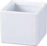 Paseo JS-29M-WH Object, Regular Compote, White, 3.3 x 3.9 x 3.3 inches (8.5 x...