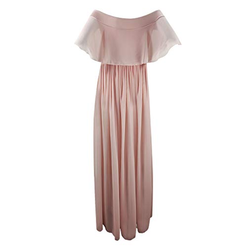Robe grossesse photo confortable en tulle plissé pour masquer les complexes - 5